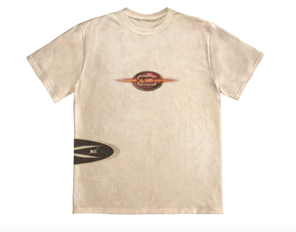 Travis Scott Cactus Jack Rib Cage T-Shirt Cream